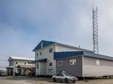 the oldest Catholic public radio station in North America on both AM and FM, June 10 2019 in Nome Alaska. 