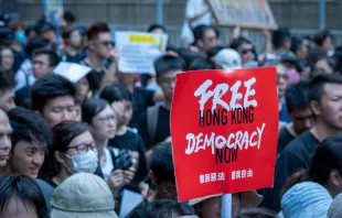 Protesters in Hong Kong march against the extradition bill in July 2019. Jimmy Siu/Shutterstock
