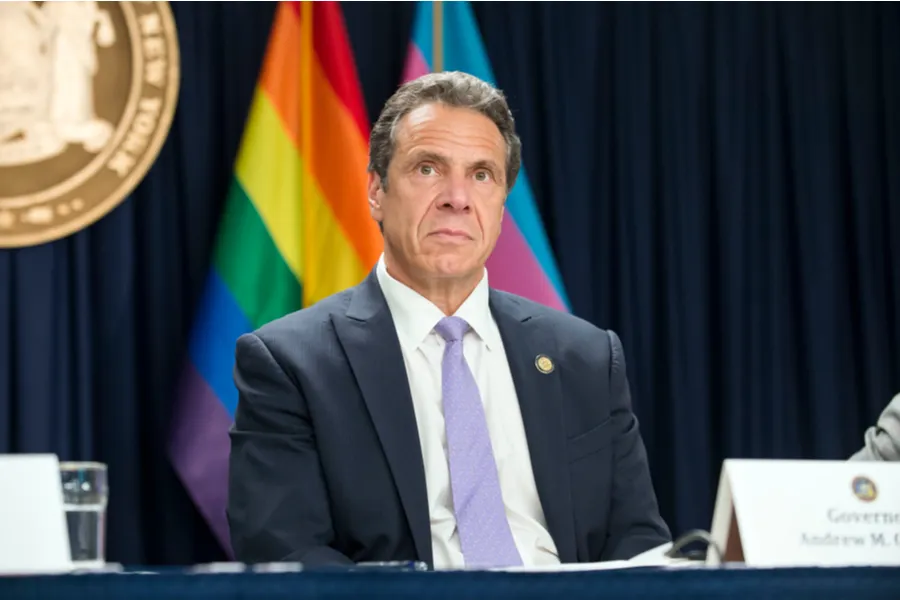 Governor Andrew Cuomo speaking at press conference, May, 2019. ?w=200&h=150