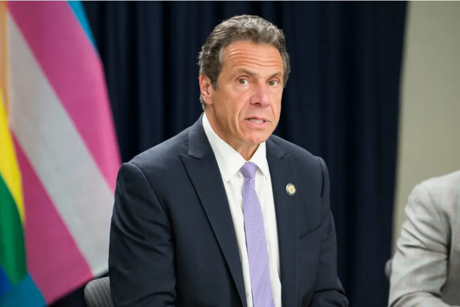 Governor Andrew Cuomo speaking at press conference, May, 2019. ?w=200&h=150