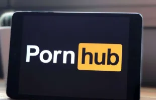 Pornhub website logo. Credit: Kate Krav-Rude/Shutterstock