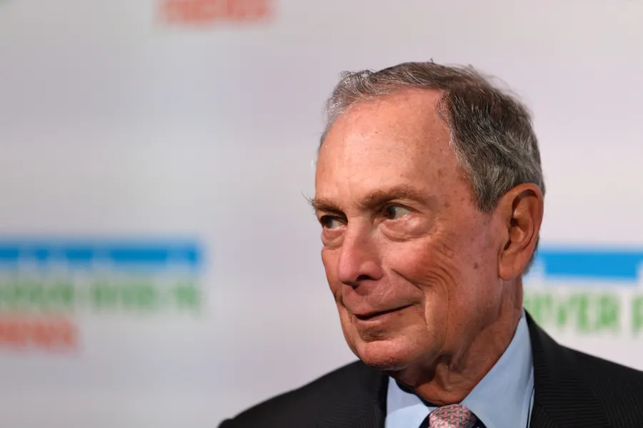Michael Bloomberg attends the 2019 Hudson River Park Gala at Cipriani South Street on October 17, 2019. ?w=200&h=150
