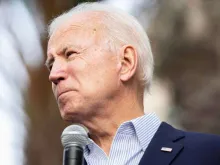 Joe Biden at a campaign event, Nov, 2019. 