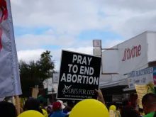 40 Days for Life participants in McAllen, Texas, February 8, 2020. 