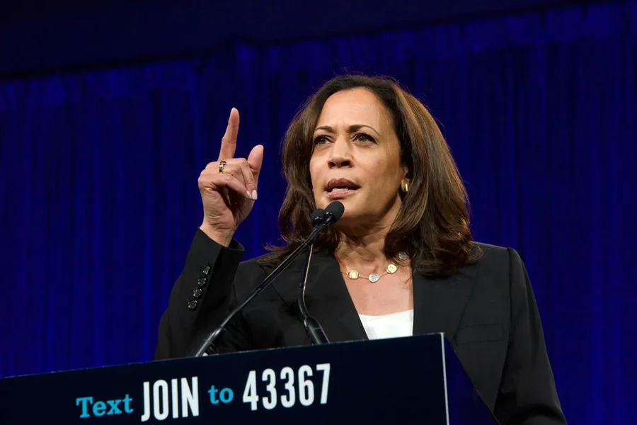 Sen. Kamala Harris at the Democratic National Convention in San Francisco, California, 2019.?w=200&h=150