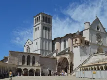 Monastery of Franciscan order in Assisi. 