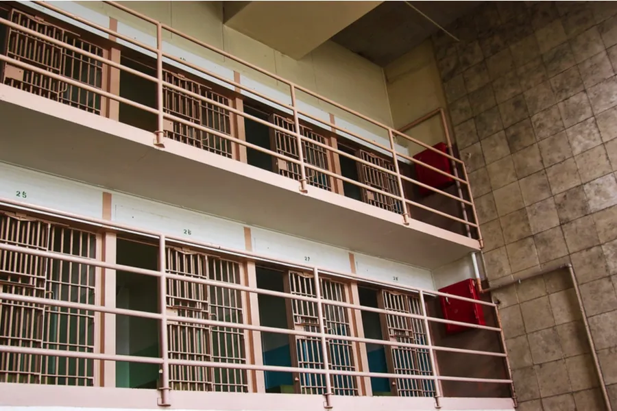 Upper two levels of Alcatraz cells. ?w=200&h=150