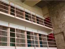 Upper two levels of Alcatraz cells. 