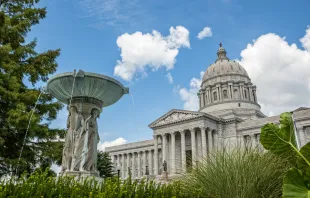 Missouri State Capitol building in Jefferson City Missouri.   Shutterstock