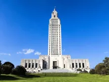 Louisiana State Capitol building. 
