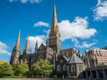 Saint Patrick cathedral Melbourne. 
