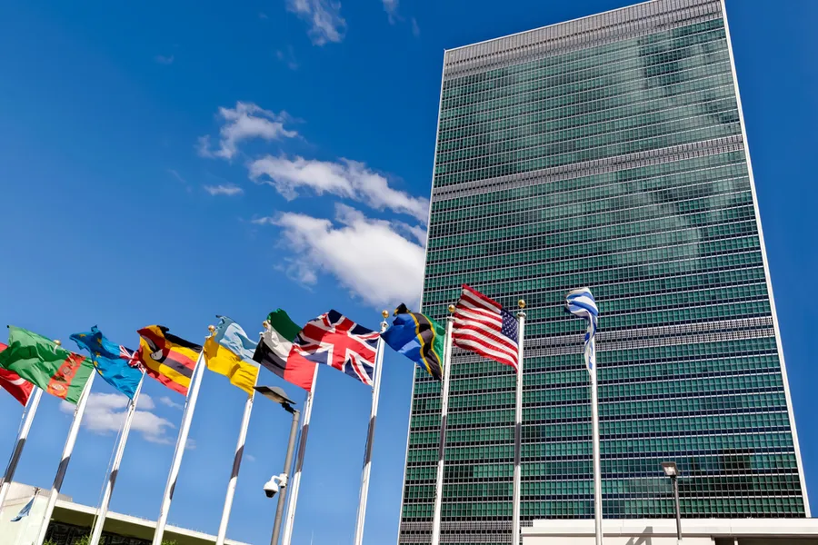United Nations headquarters in New York City. Via Shutterstock?w=200&h=150