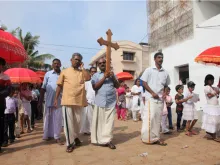 A celebration of the Malankara Orthodox Church in Parumala, Kerala. 