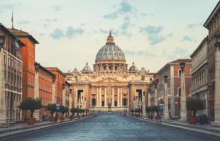  St. Peters Basilica in Vatican City.   Madrugada Verde/Shutterstock