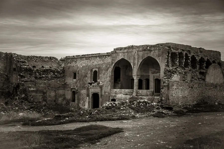 Abandoned ancient church in Iraqi desert located near Kirkuk city, Iraq. ?w=200&h=150