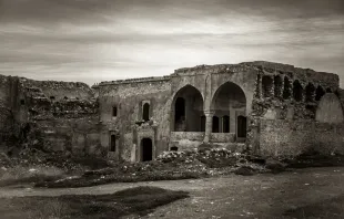 Abandoned ancient church in Iraqi desert located near Kirkuk city, Iraq.   BilalIzaddin/Shutterstock  