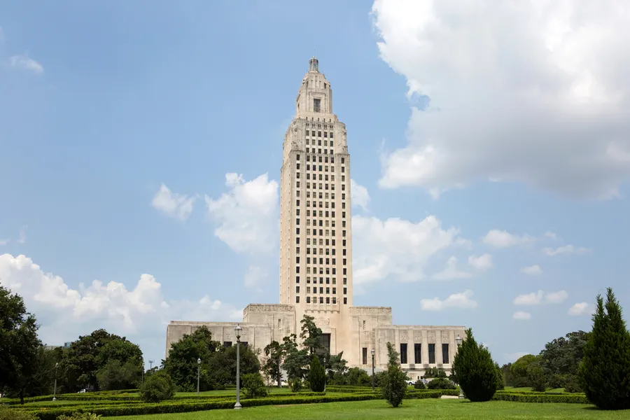 Louisiana State Capitol building which is located in Baton Rouge. ?w=200&h=150
