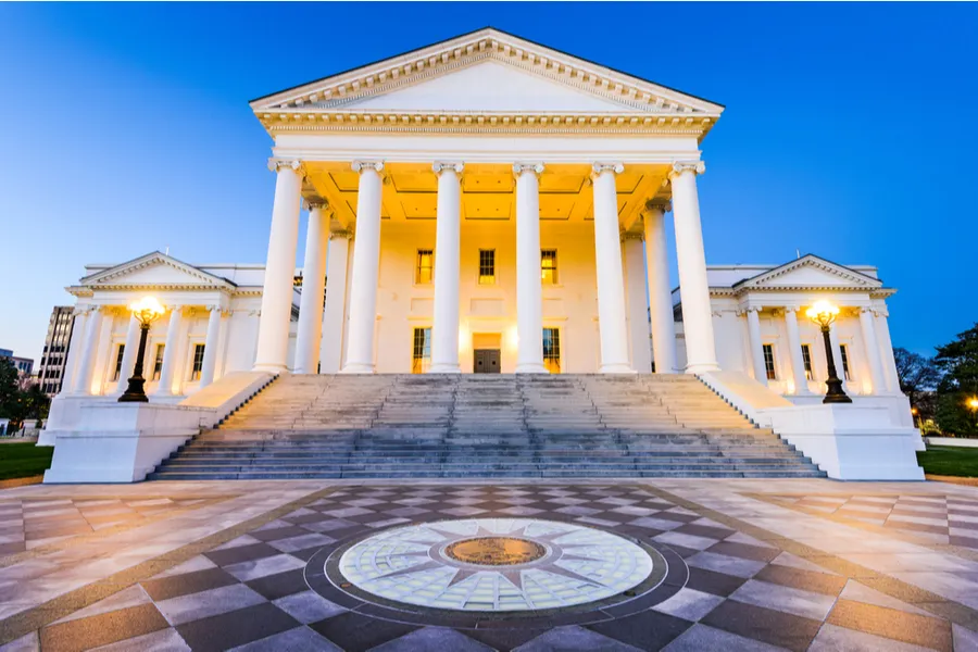 Virginia State Capitol in Richmond, Virginia  Credit: Sean Pavone/Shutterstock?w=200&h=150