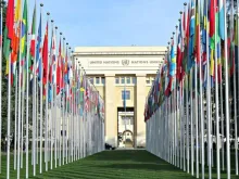 United Nations Offices in Geneva, Switzerland, home of the UNHRC. 