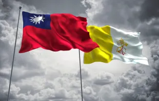 The flags of Taiwan and the Vatican.   FreshStock/Shutterstock.