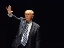 Donald Trump at a campaing event, March, 2016. 