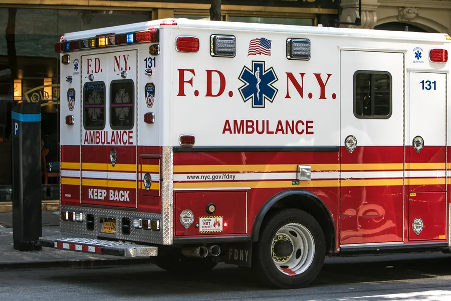 An ambulance in New York City.  ?w=200&h=150