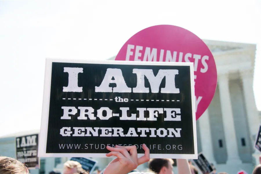 Pro life demonstrators outside the U.S. Supreme Court in June, 2016. ?w=200&h=150