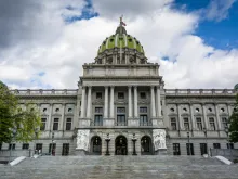 The Pennsylvania State Capitol Building, Harrisburg, Pa. 