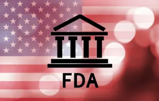Building icon with inscription FDA and flag of The United States.   g0d4ather_Shutterstock 