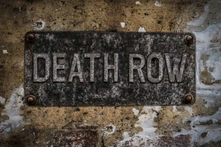Death Row Sign At A Maximum Security Prison. Image via Shutterstock?w=200&h=150
