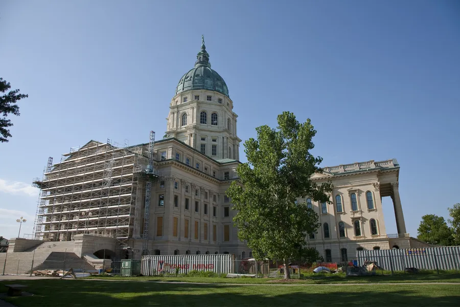 Kansas State Capitol building in Topeka. ?w=200&h=150