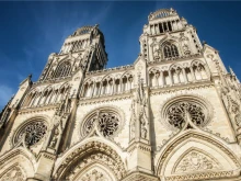 Cathédrale Sainte-Croix d'Orléans, France. 