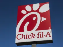 Chick-fil-A Retail Fast Food Location. 