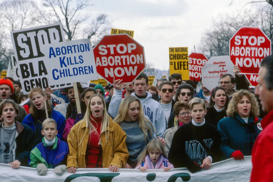Participants in the annual March for Life in Washington, D.C. ?w=200&h=150