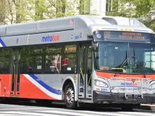 Metro Bus in Washington, DC. 