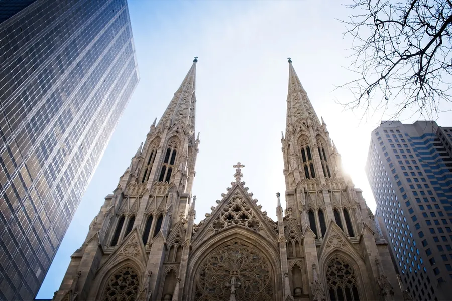 St. Patrick's Cathedral, New York City. Via Shutterstock.?w=200&h=150