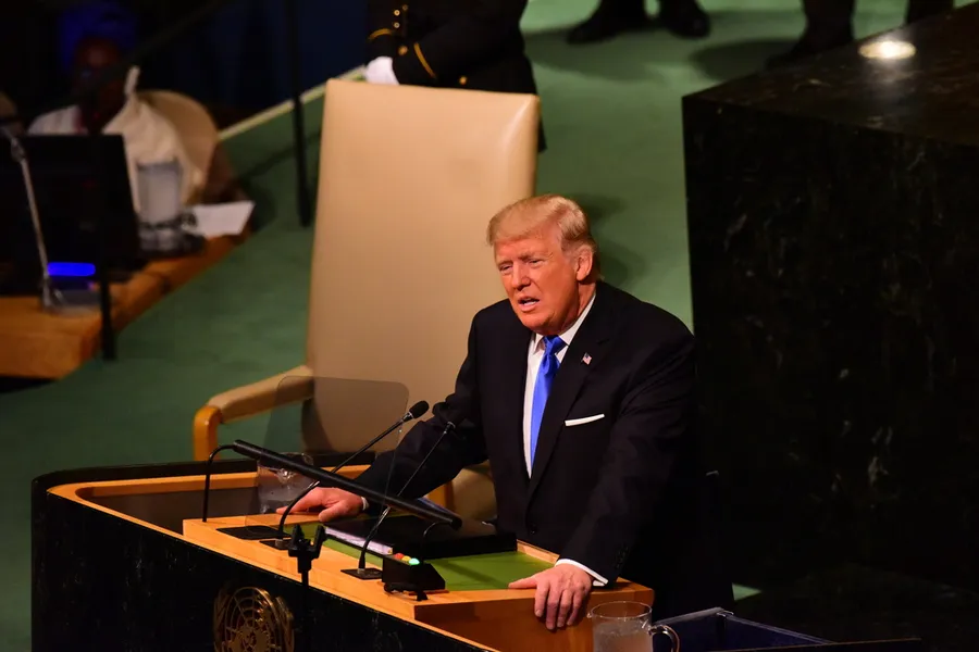 US President Donald Trump at General Assembly Hall, 2017. ?w=200&h=150
