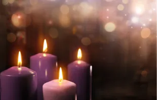 Advent candles. Romolo Tavini/Shutterstock