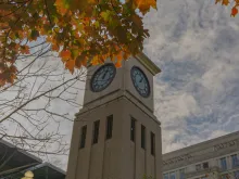 Georgetown Law University Clock Tower. 