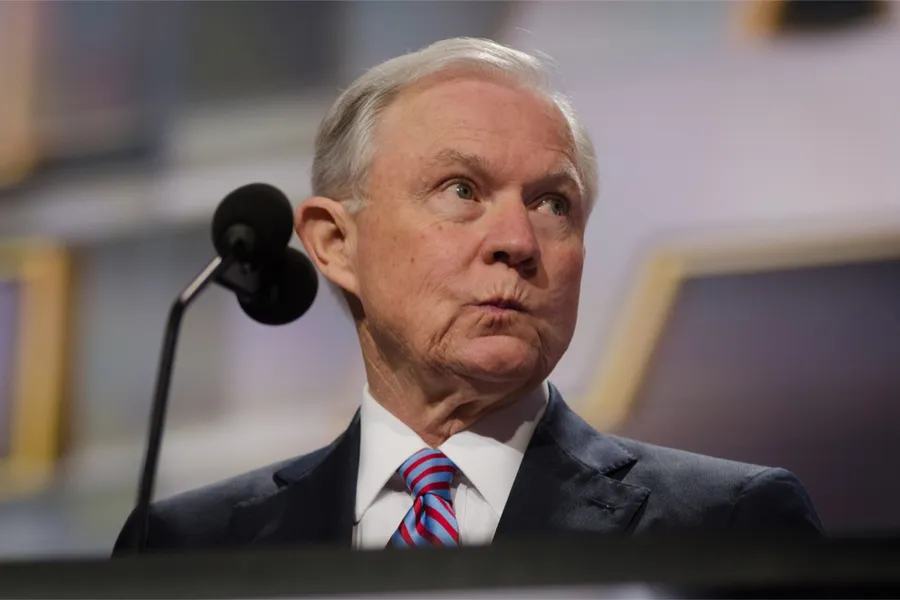 Jeff Sessions during the 2016 Republican National Convention. ?w=200&h=150