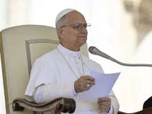 Pope Leo XIV appeals for help for Sudan during his Wednesday general audience in St. Peter’s Square on Sept. 3, 2025.