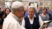 Sister Norma Pimentel spoke with the Holy Father at the Oct. 2, 2025 meeting.