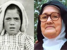 Sister Lucia, visionary of Our Lady of Fatima in Portugal.