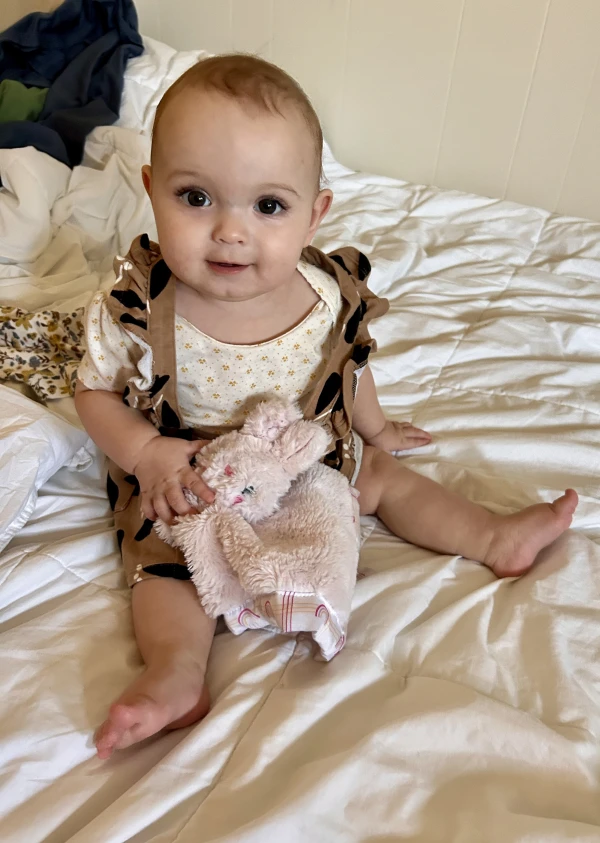 A baby girl at Mary’s Comfort maternity home in Springfield, Virginia. Credit: Photo courtesy of Mary’s Comfort