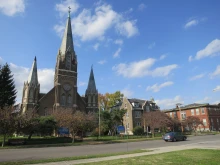 St. Matthew the Apostle church in St. Louis, is one of the parishes slated for merger that is appealing to the Vatican.