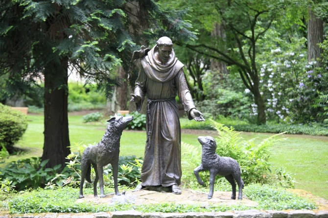 St. Francis statue