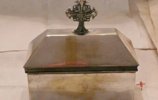 St. Kateri reliquary. Photo courtesy of Saint Kateri Tekakwitha Conservation Center.