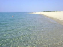 The beach at Steccato di Cutro in Calabria