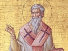St. Irenaeus of Lyons (c. 130-202).