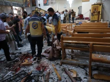 Two men attacked Mar Elias Church in Al-Duwaileh, in Damascus, Syria, killing 22 people and injuring 59 on June 22, 2025.